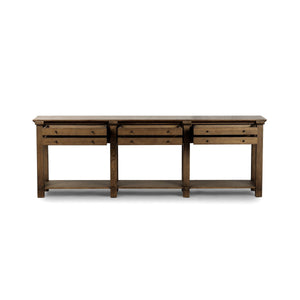 Gardendale Console Table - Tan Oak