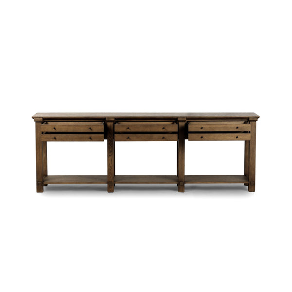 Gardendale Console Table - Tan Oak