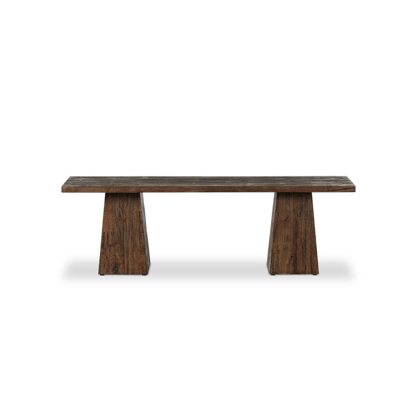 Atlas Console Table in Smoked Alder'