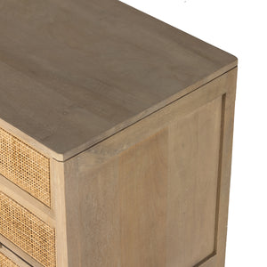Sydney Large Nightstand in Natural Mango