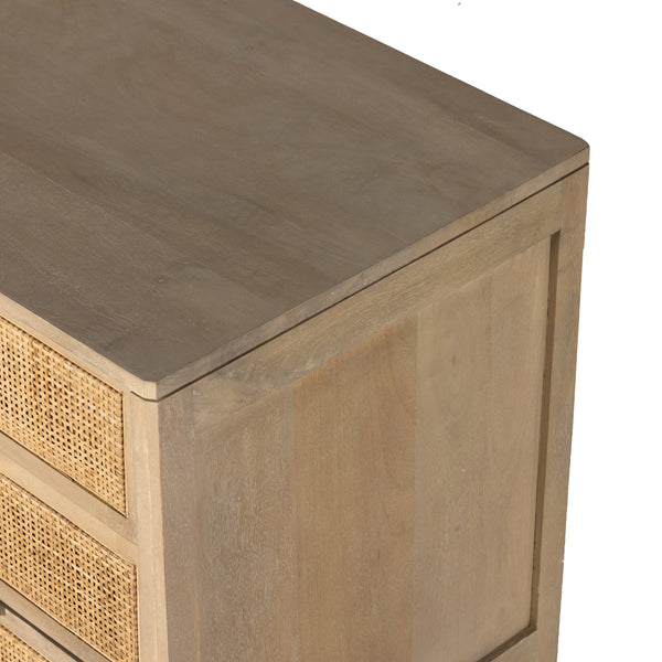 Sydney Large Nightstand in Natural Mango