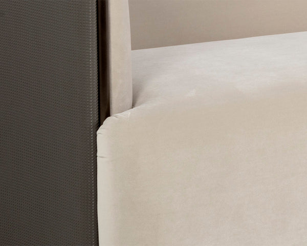 SIERRA SOFA - MEG TAUPE / PORCINI TAUPE