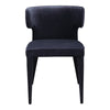 Moe's Jennaya Dining Chair Black Art Deco Design
