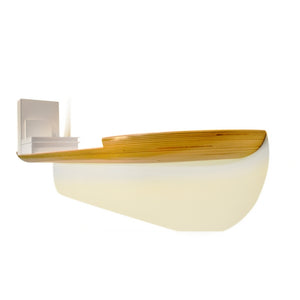 flow i shelf in natural ash wood
