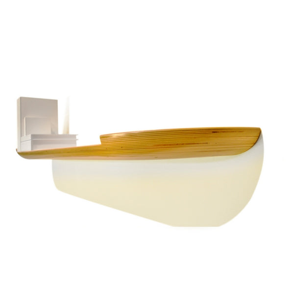 flow i shelf in natural ash wood