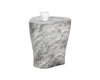DALI END TABLE - LARGE - MARBLE LOOK - GREY