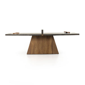 Ping Pong Table In Natural Brown Guanacaste