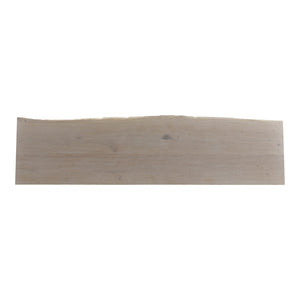 Moe's Bird Console Table Natural Oak with Iron Base