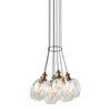 Clearwater AC10737VB Chandelier in Vintage brass