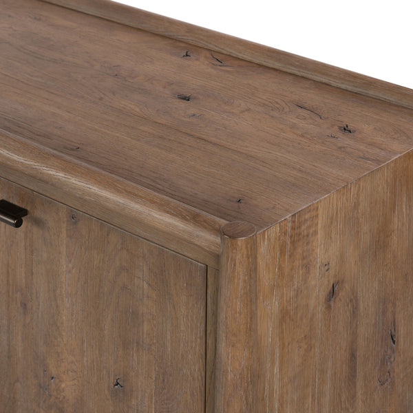 Glenview 6 Door Sideboard In Weathered Oak