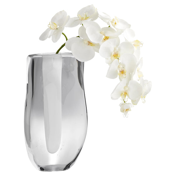 Inverted Oppulence Vase in Clear
