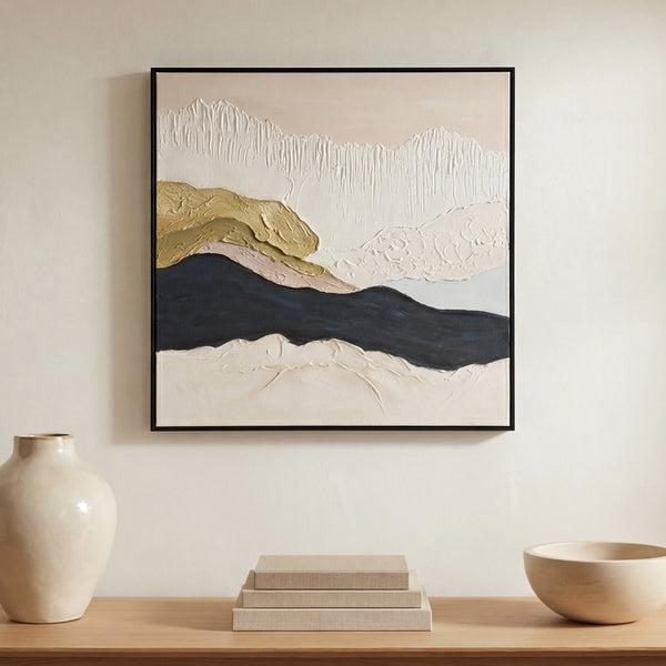 Elevate Framed Abstract Landscape Painting