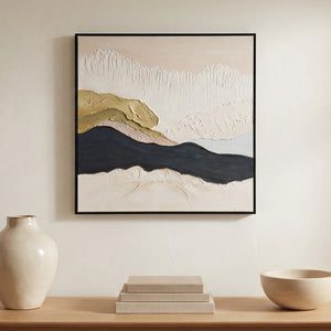 Elevate Framed Abstract Landscape Painting