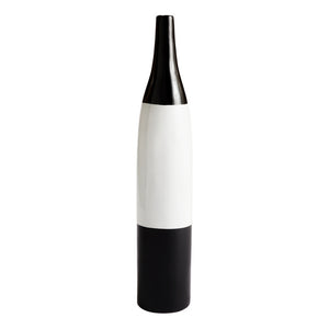 Cardboard Sculpture Vases, Black & White