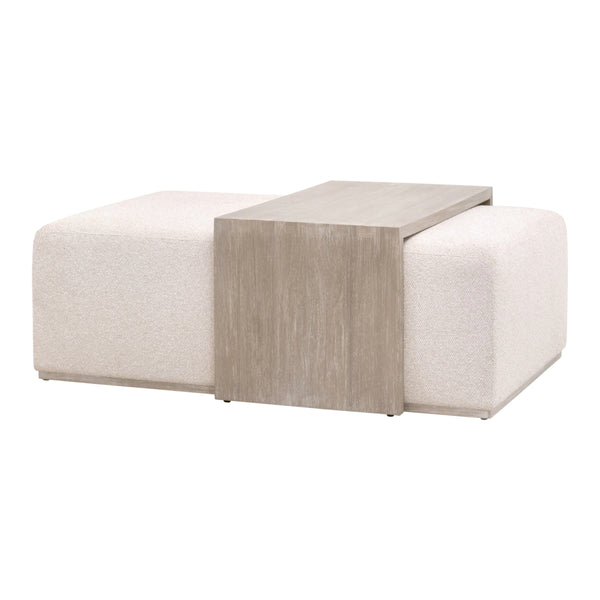 Dovetail Upholstered Coffee Table