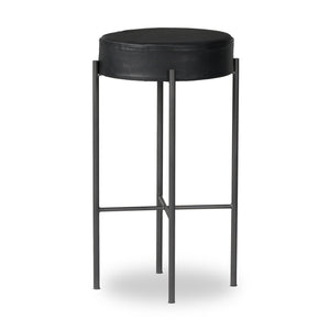 Nocona Bar + Counter Stool - Black Leather