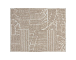CORINTHIA HAND-WOVEN RUG - IVORY/BEIGE - 8' X 10'