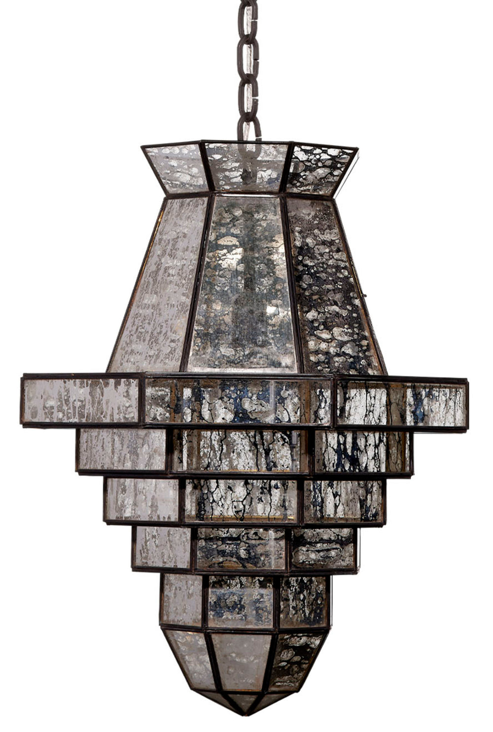 Imperial 1-Light Glass and Metal Pendant