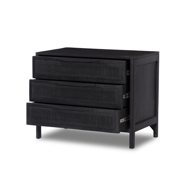 Sydney Large Nightstand - Black Wash