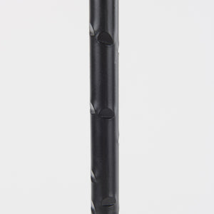 Porter 5.0L x 5.0W x 18.0H Medium Black Iron Candle Holder