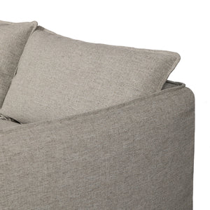 Andre Outdoor Sofa 96" in Alessi Slate