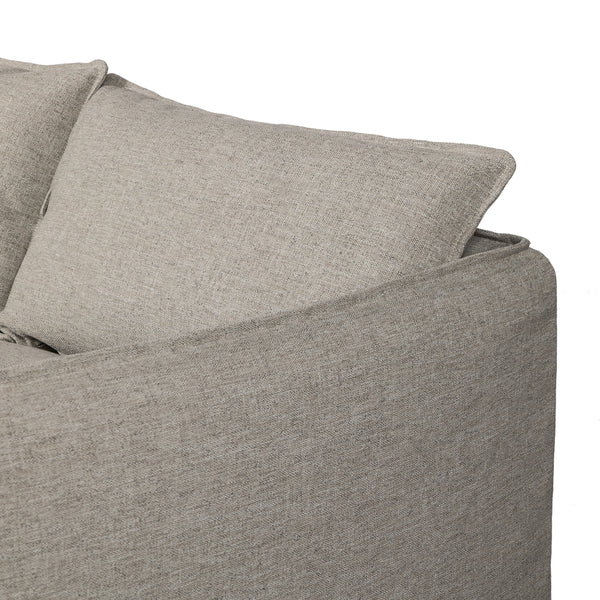 Andre Outdoor Sofa 96" in Alessi Slate