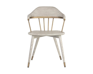 DEMI DINING ARMCHAIR - GREY