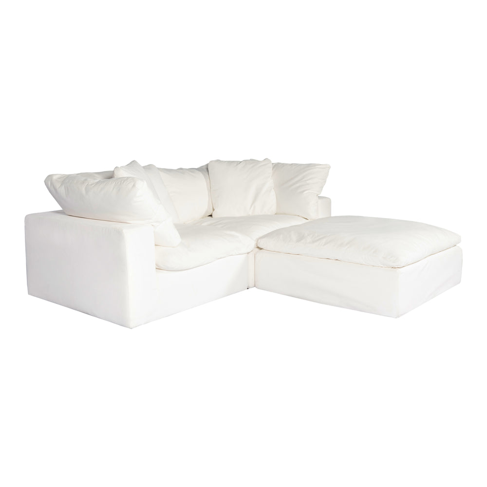 Moe's Clay Nook Modular Sectional in Cream White