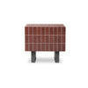 Moe's Farren Outdoor Side Table in Brown