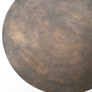 SIMONE BISTRO TABLE-ANTIQUE RUST