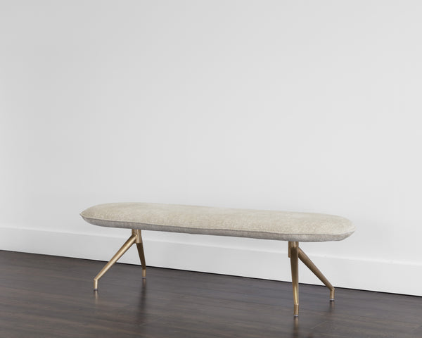 ELOWEN BENCH - BERGEN TAUPE