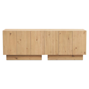Moe's Shawn Natural Sideboard with Oak Base