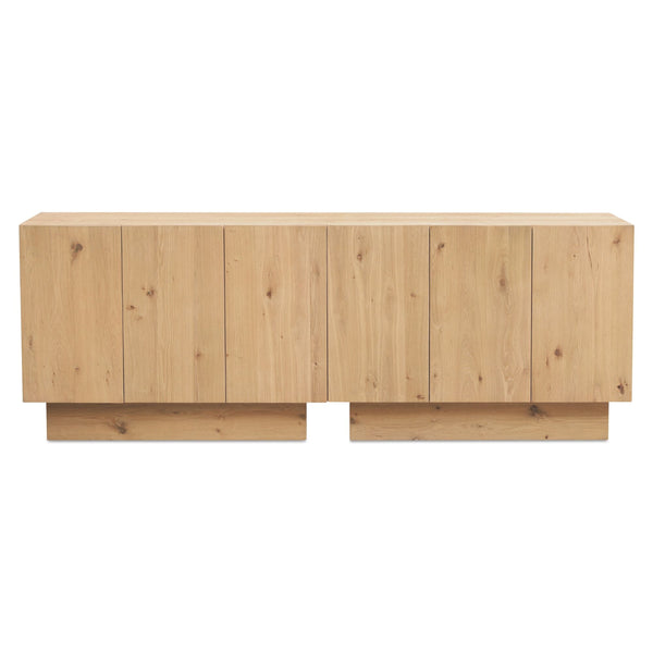 Moe's Shawn Natural Sideboard with Oak Base