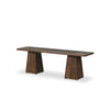 Atlas Console Table in Smoked Alder'