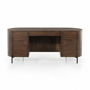 Lunas Executive Desk In Caramel Guanacaste