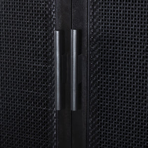 Caprice Tall Cabinet - Black Wash Mango