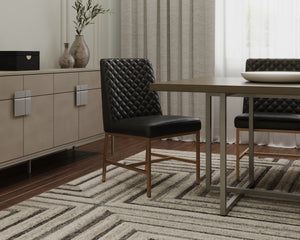 OSLOW HAND-TUFTED RUG - BEIGE / GREY - 8' X 10'