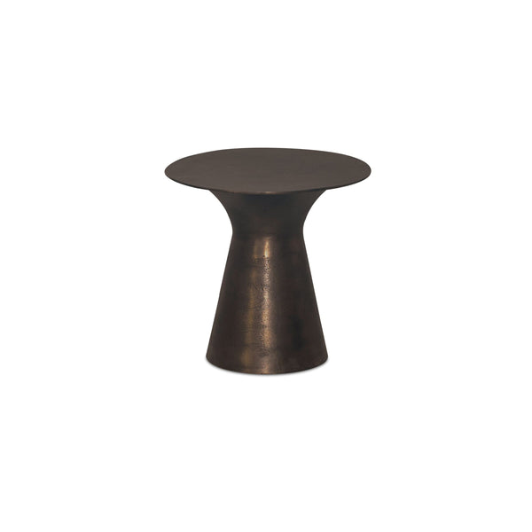 Moe's Bardo Outdoor Side Table in Deep Bronze