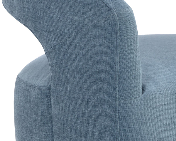 LLORET WHEELED DINING ARMCHAIR - DANNY ICEBERG