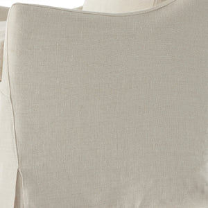 Monette Slipcover Dining Chair In Natural
