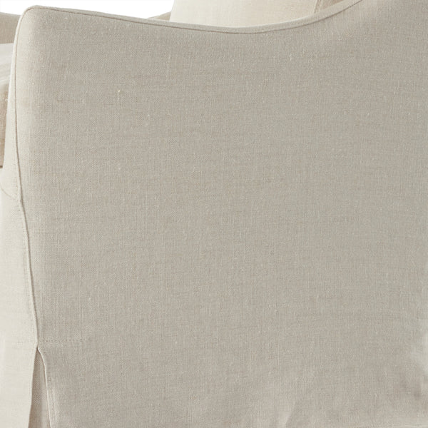 Monette Slipcover Dining Chair In Natural