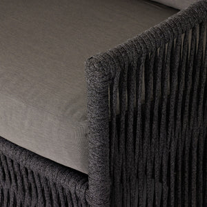 Porto Outdoor Swivel Chair - Venao Charcoal