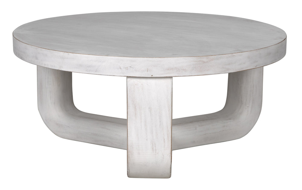 Joel Coffee Table, White Wash