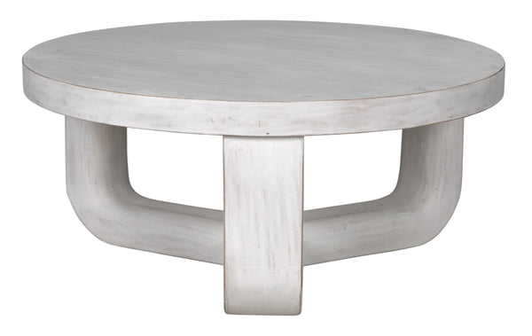 Joel Coffee Table, White Wash