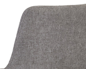 Andres Swivel Counter Stool - Belfast Koala Grey