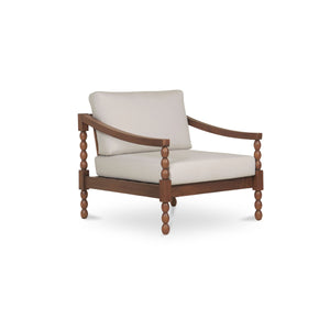 Moe's Delilah Outdoor Accent Chair Brown