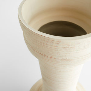 Taras Vase | White- Large