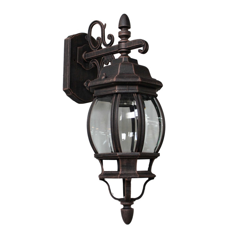 Classico AC8091RU Outdoor Wall Light in Rust