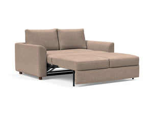 NEAH SOFA BED W/CURVED ARM RESTS, 55"X77"