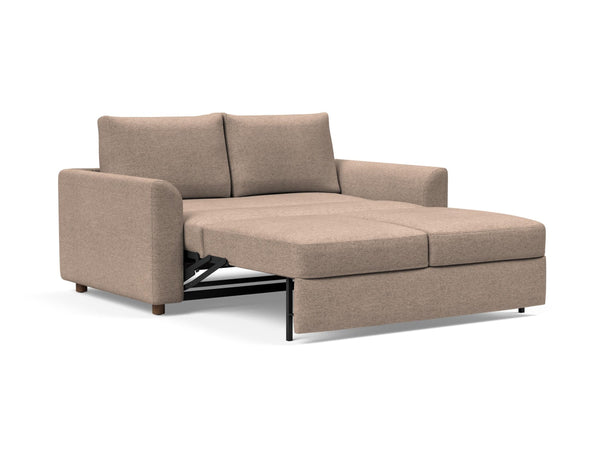 NEAH SOFA BED W/CURVED ARM RESTS, 55"X77"